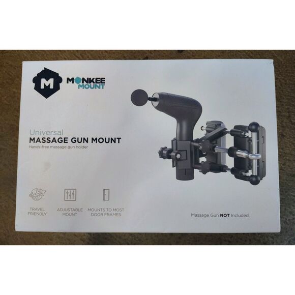 Monkee Mount Massage Gun Holder Mount Hands Free New In Open Box Self Massage - Picture 1 of 7